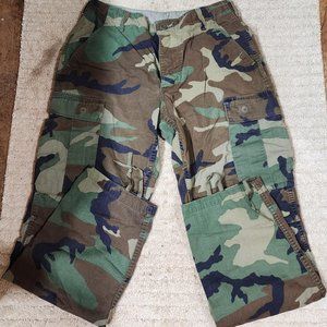 Vintage Military Trousers Combat Woodland Camo Sm.-Regular Propper International